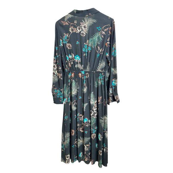 KOBI HALPERIN Amada Mix Print Long Sleeve Dress In Black Multi size‎ small $498 - Picture 7 of 7